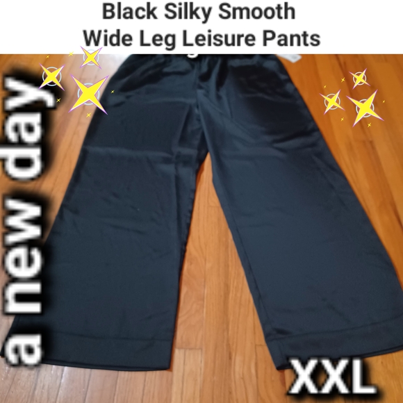 a new day Pants - A New Day Black Wide Leg Kids Pants